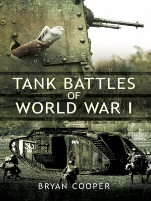 cover image of Tank Battles of World War I